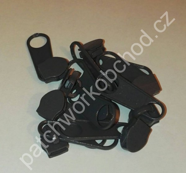 10 ks  Jezdec k metrovému zipu - 5 mm (1)