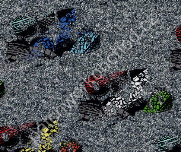 French Terry  - výplněk bez počesu (teplákovina)  - Off Road (1)