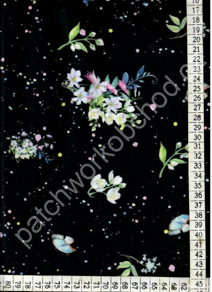 Softshell letní - vlastní tisk - duha   - opakování po 40ti cm (1)