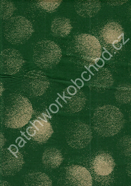 Vánoční plátno - cesmína na zelené (1)