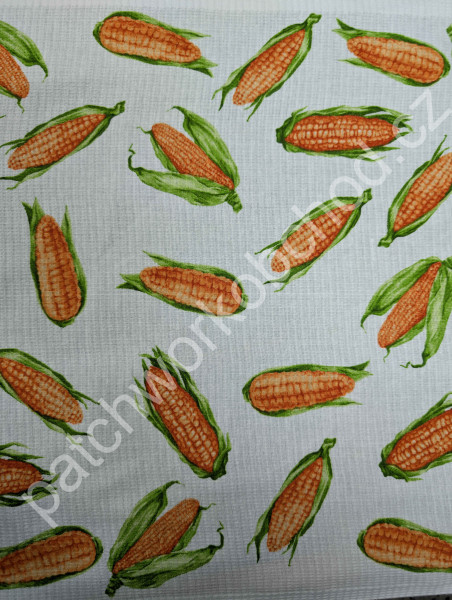 Bavlna s vaflovou vazbou (vaflovina)  - kukuřice (1)
