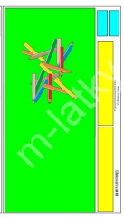 Panel - stahovací vak - velikost M   - pastelky I Kočárkovina   - odkaz na fotonávod v popisu produktu