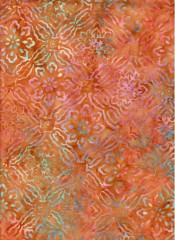 Java 'Batiks - oranžová